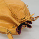 LOUIS VUITTON Epi Petit Noe Shoulder Bag Yellow M44109 LV Auth 133115-6