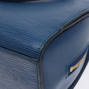 LOUIS VUITTON Epi Pont Neuf Hand Bag Blue M52055 LV Auth 133116-17