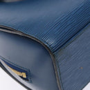 LOUIS VUITTON Epi Pont Neuf Hand Bag Blue M52055 LV Auth 133116-18