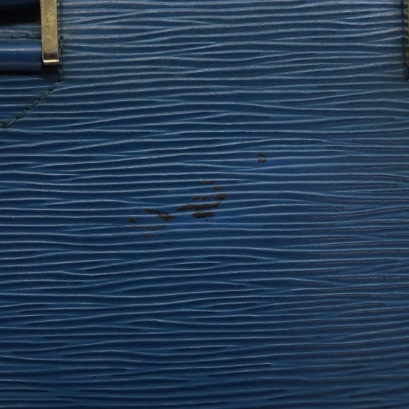 LOUIS VUITTON Epi Pont Neuf Hand Bag Blue M52055 LV Auth 133116