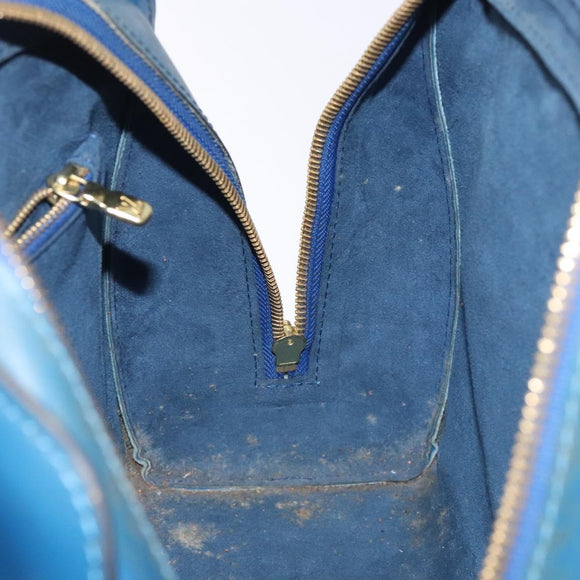 LOUIS VUITTON Epi Pont Neuf Hand Bag Blue M52055 LV Auth 133116