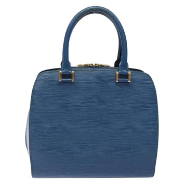 LOUIS VUITTON Epi Pont Neuf Hand Bag Blue M52055 LV Auth 133116 - 0