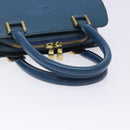 LOUIS VUITTON Epi Pont Neuf Hand Bag Blue M52055 LV Auth 133116-7