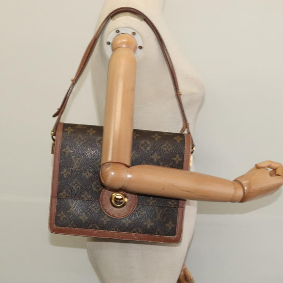 LOUIS VUITTON Monogram Raspail Shoulder Bag M51372 LV Auth 133121