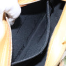 Salvatore Ferragamo Sunflower Shoulder Bag Canvas Yellow Auth 133137-19