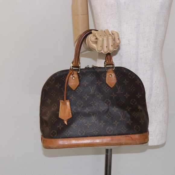 LOUIS VUITTON Monogram Alma PM Hand Bag M53151 LV Auth 133144