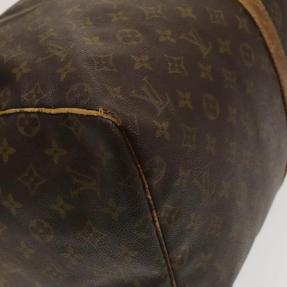 LOUIS VUITTON Monogram Keepall 55 Boston Bag M41424 LV Auth 133150