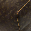 LOUIS VUITTON Monogram Keepall 55 Boston Bag M41424 LV Auth 133150-16