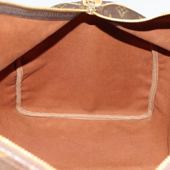 LOUIS VUITTON Monogram Keepall 55 Boston Bag M41424 LV Auth 133150