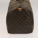 LOUIS VUITTON Monogram Keepall 55 Boston Bag M41424 LV Auth 133150-4