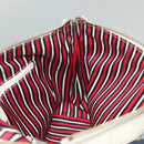 GUCCI Tote Bag Canvas Navy Gold 141470 Auth 133157-18