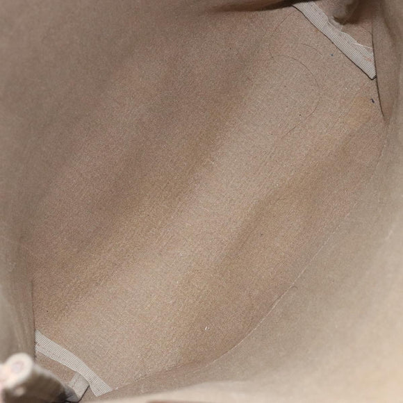 GUCCI GG Supreme Web Sherry Line Tote Bag PVC Beige Red 39 02 003 Auth 133158