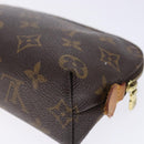 LOUIS VUITTON Monogram Pochette Cosmetic PM Pouch M43998 LV Auth 133165-15