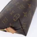 LOUIS VUITTON Monogram Pochette Cosmetic PM Pouch M43998 LV Auth 133165-16