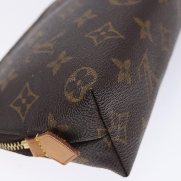 LOUIS VUITTON Monogram Pochette Cosmetic PM Pouch M43998 LV Auth 133165