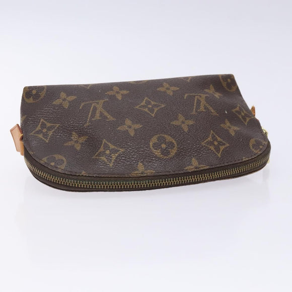 LOUIS VUITTON Monogram Pochette Cosmetic PM Pouch M43998 LV Auth 133165