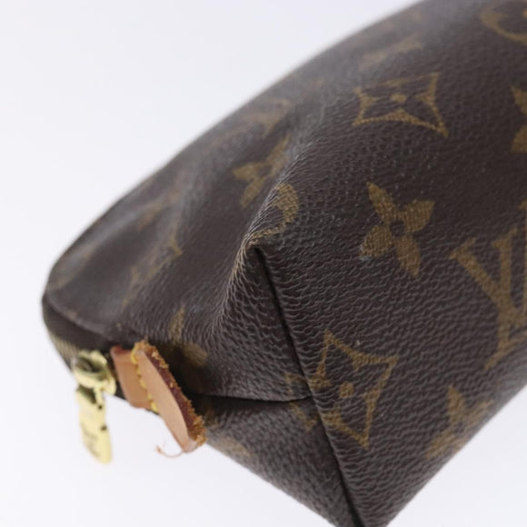 LOUIS VUITTON Monogram Pochette Cosmetic PM Pouch M43998 LV Auth 133165