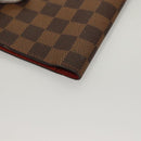 LOUIS VUITTON Damier Ebene CD Holder Pouch N62935 LV Auth 133166-14