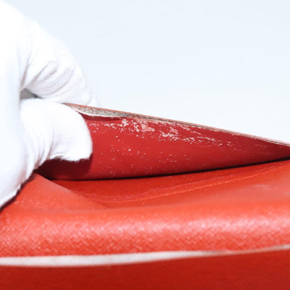 LOUIS VUITTON Damier Ebene CD Holder Pouch N62935 LV Auth 133166