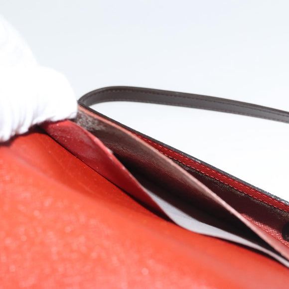 LOUIS VUITTON Damier Ebene CD Holder Pouch N62935 LV Auth 133166