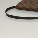 LOUIS VUITTON Damier Ebene CD Holder Pouch N62935 LV Auth 133166-7