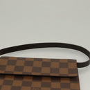 LOUIS VUITTON Damier Ebene CD Holder Pouch N62935 LV Auth 133166-8