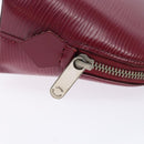 LOUIS VUITTON Epi Pochette Cosmetic PM Pouch Fuchsia M40641 LV Auth 133170-8