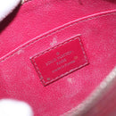 LOUIS VUITTON Epi Pochette Cosmetic PM Pouch Fuchsia M40641 LV Auth 133170-9