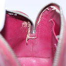 LOUIS VUITTON Epi Pochette Cosmetic PM Pouch Fuchsia M40641 LV Auth 133170-11