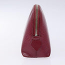LOUIS VUITTON Epi Pochette Cosmetic PM Pouch Fuchsia M40641 LV Auth 133170-3