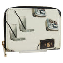 LOUIS VUITTON Vernis Sticker Print Nicola Geschier Coin M50372 LV Auth 133175V-1