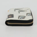 LOUIS VUITTON Vernis Sticker Print Nicola Geschier Coin M50372 LV Auth 133175V-4