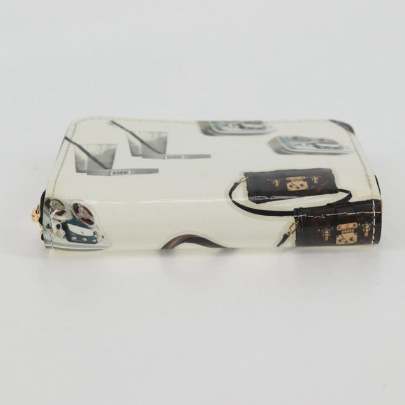 LOUIS VUITTON Vernis Sticker Print Nicola Geschier Coin M50372 LV Auth 133175V