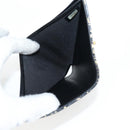 CHANEL Wallet Leather Black Gold CC Auth 133181V-19