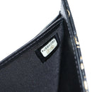 CHANEL Wallet Leather Black Gold CC Auth 133181V-20