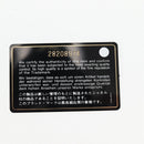 CHANEL Wallet Leather Black Gold CC Auth 133181V-21