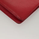 CHANEL Long Wallet Caviar Skin Pink CC Auth 133182-16