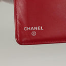 CHANEL Long Wallet Caviar Skin Pink CC Auth 133182-17