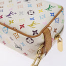 LOUIS VUITTON Monogram Multicolor Trousse Wapity White M58033 LV Auth 133186-15