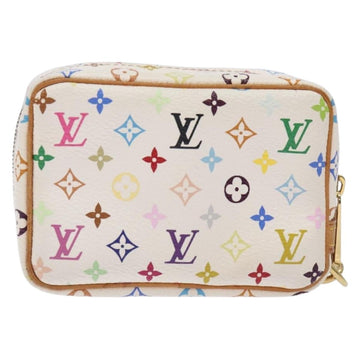 LOUIS VUITTON Monogram Multicolor Trousse Wapity White M58033 LV Auth 133186 - 0