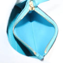 LOUIS VUITTON Empreinte Porte Monnaie Rosary Coin Purse Blue M14085 Auth 133196-11