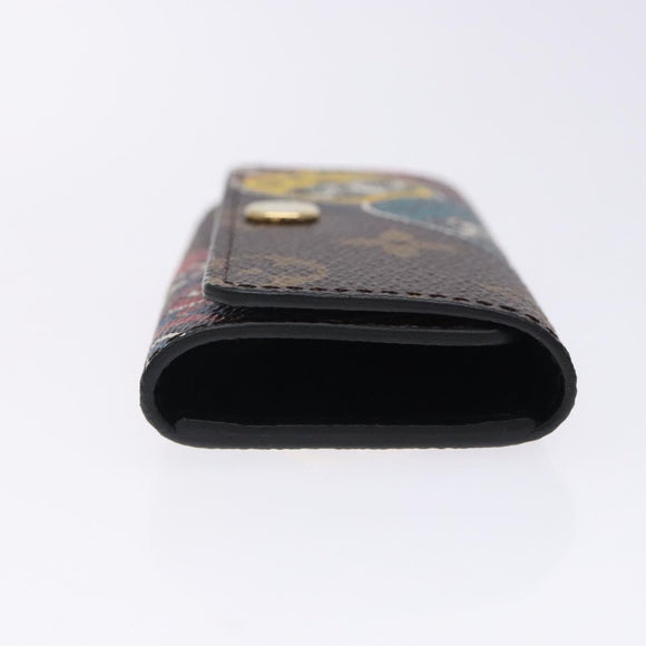 LOUIS VUITTON Monogram Kabuki Daruma Multicles 4 Key Case M67252 LV Auth 133197A