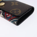 LOUIS VUITTON Monogram Kabuki Daruma Multicles 4 Key Case M67252 LV Auth 133197-7