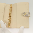 LOUIS VUITTON Damier Azur Agenda PM Day Planner Cover R20706 LV Auth 133199-19