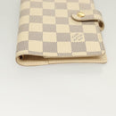 LOUIS VUITTON Damier Azur Agenda PM Day Planner Cover R20706 LV Auth 133199-6