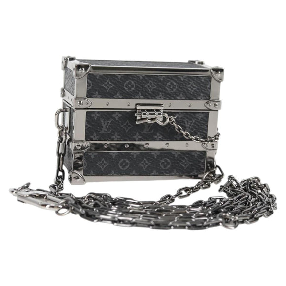 LOUIS VUITTON Trunk Box Earphone Metal M77167 LV Auth 133202SM