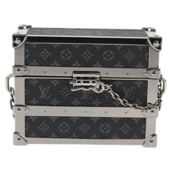 LOUIS VUITTON Trunk Box Earphone Metal M77167 LV Auth 133202SM