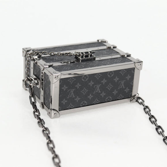 LOUIS VUITTON Trunk Box Earphone Metal M77167 LV Auth 133202SM