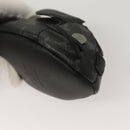 LOUIS VUITTON Monogram Eclipse LV Chinchilla Coin Purse M00962 LV Auth 133207-14