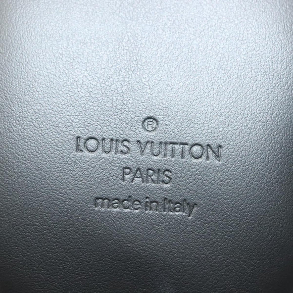 LOUIS VUITTON Monogram Eclipse LV Chinchilla Coin Purse M00962 LV Auth 133207